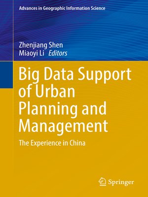 cover image of Big Data Support of Urban Planning and Management
